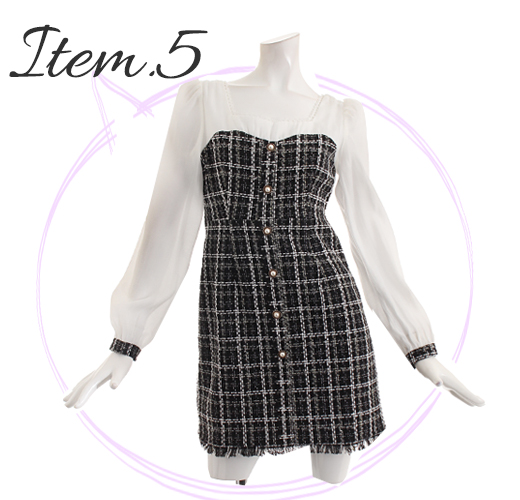 ツイードスーツ